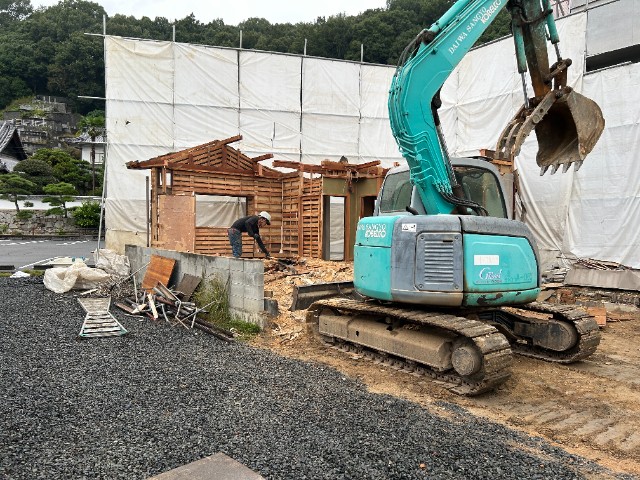 府中市I邸解体工事の画像